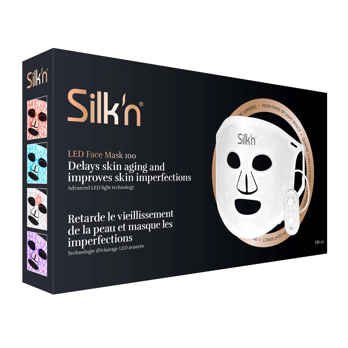 SILK'N - Masque Facial à LED 100 *Boite Ouverte*-led-face-mask-costco-1868744-2