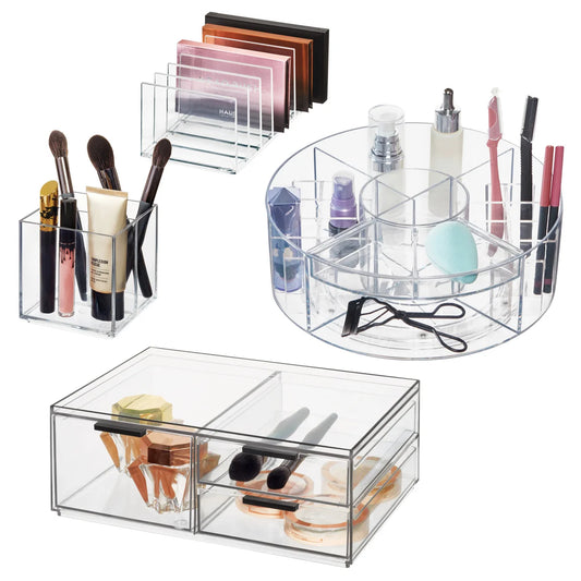IDESIGN - Ensemble de 4 Organisateurs de Bain et Beauté-4-piece-bath-&-beauty-organizers-costco-2753987