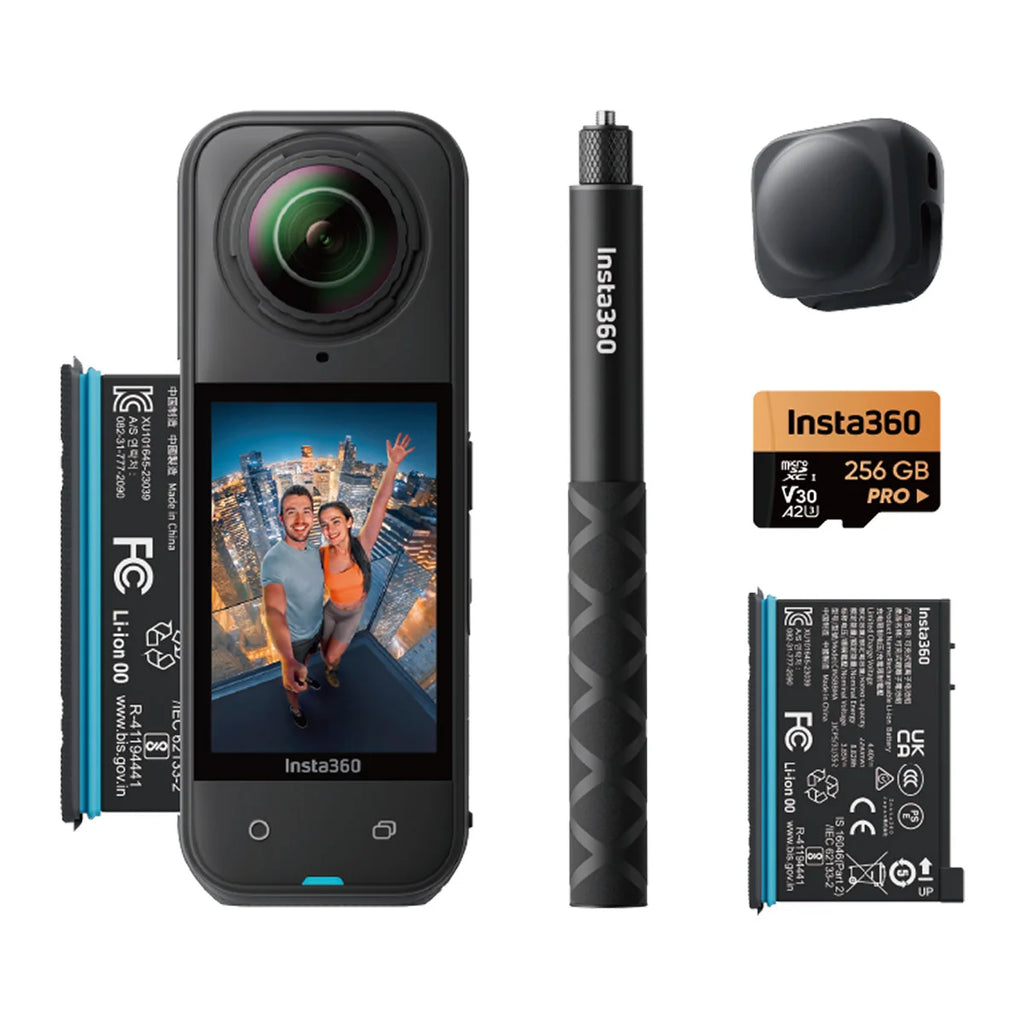 INSTA360 -Ensemble de Caméra d'Action X5 *Boite Ouverte*-action-camera-bundle-costco-9536005