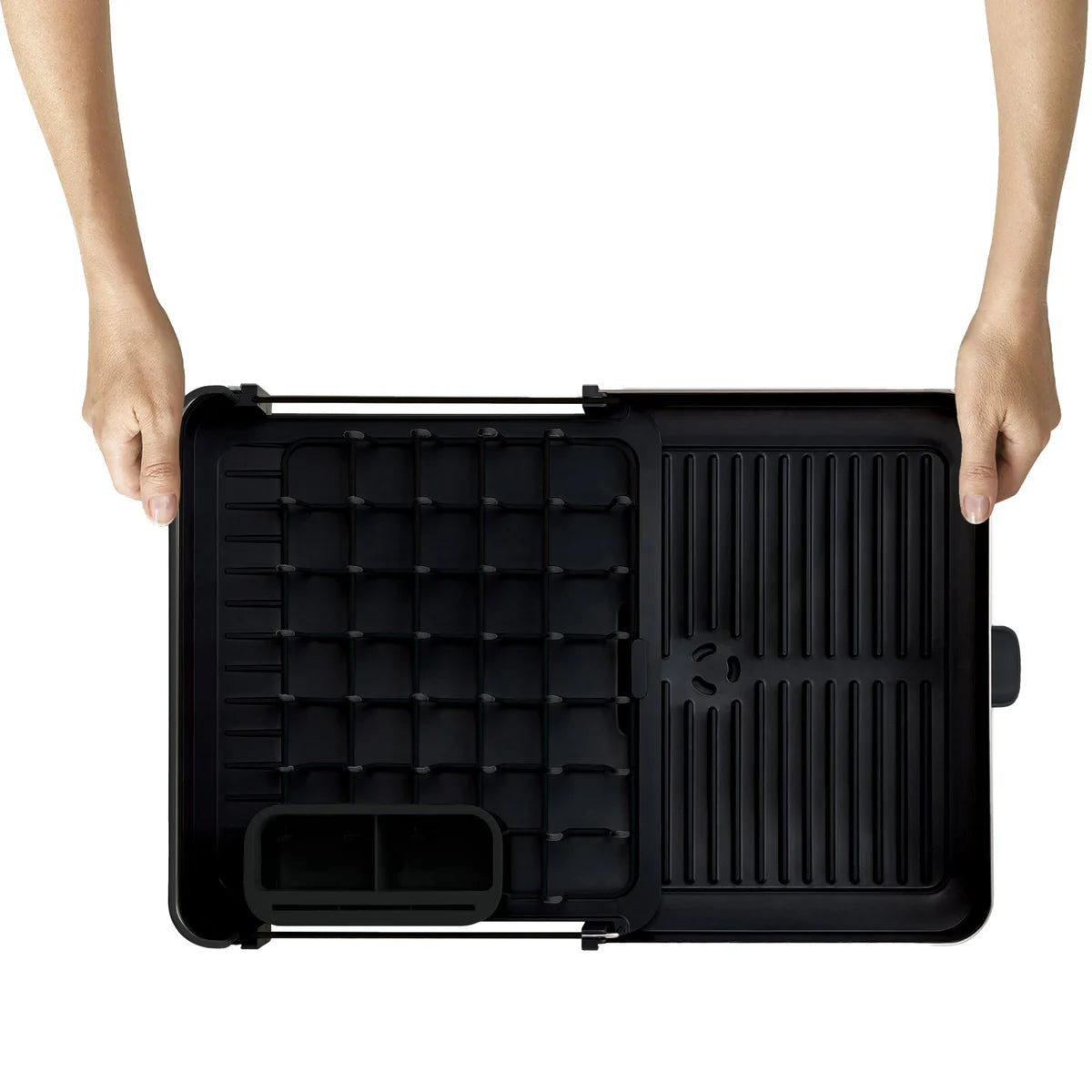 JOSEPH JOSEPH - Égouttoir à Vaisselle Extensible avec Bec Verseur Extend Steel-expandable-dish-rack-draining-spout-costco-1907783-3