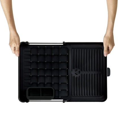 JOSEPH JOSEPH - Égouttoir à Vaisselle Extensible avec Bec Verseur Extend Steel-expandable-dish-rack-draining-spout-costco-1907783-3
