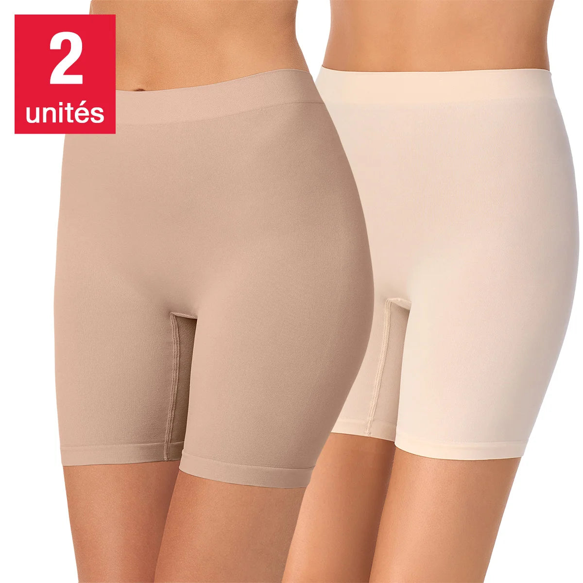 JONES NEW YORK - Paquet de 2 Shorts de Maintien-slip-shorts-pack-costco-2857623-beige