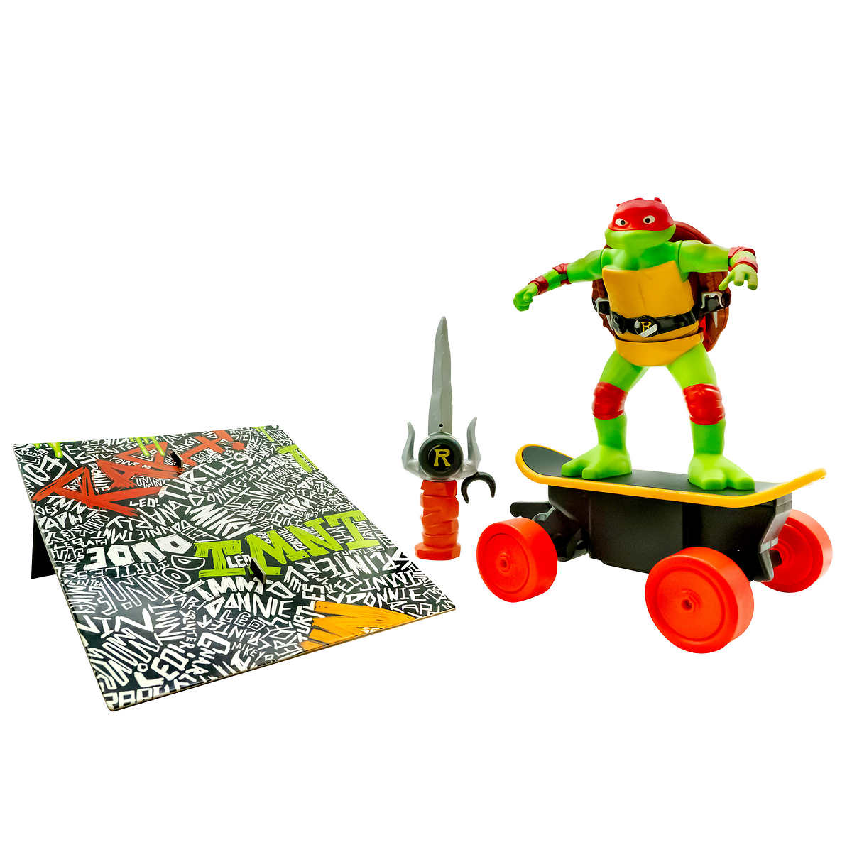 Remote Control Ninja NICKELODEON - Ninja Turtles Raphael Remote Control Skateboard ...