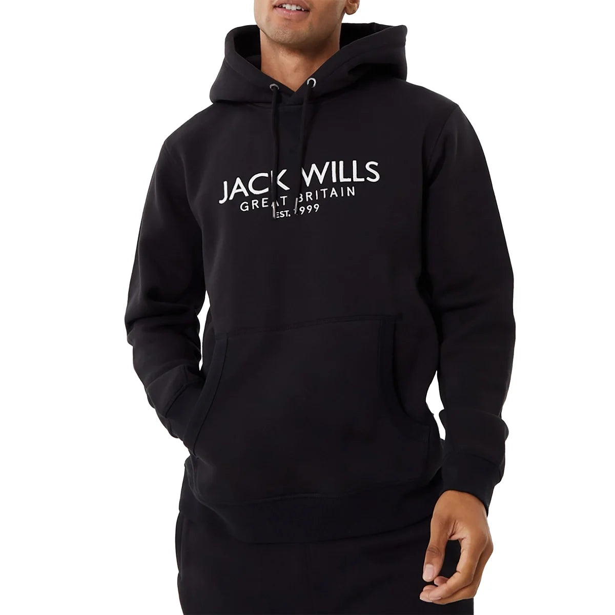 JACK WILLS - Chandail à Capuchon pour Homme-Mens-Hoodie-1912838-1924771-Noir-Black