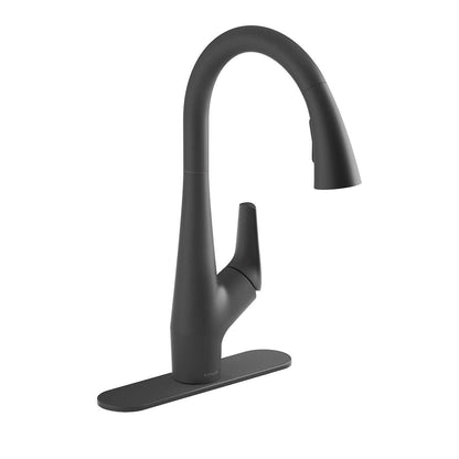 kohler-robinet-cuisine-rétractable-lir-pull-down-kitchen-faucet-533449-bl