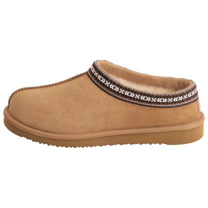 KIRKLAND SIGNATURE - Pantoufles Unisexes en Peau de Mouton-beige-tan-havane-costco-7771737-3