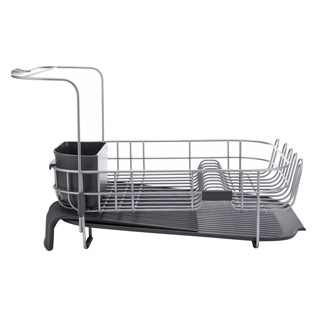 Porte-Vaisselle en métal et Bambou avec égouttoir, égouttoir à Porte-Vaisselle en métal et Bambou avec égouttoir, égouttoir à