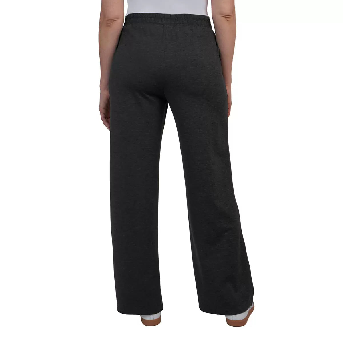 KIRKLAND SIGNATURE - Pantalon Léger Nervuré pour Femme-WOMEN'S-PINTUCK-LOUNGE-PANT-COSTCO-1711741-NOIR-BLACK-3
