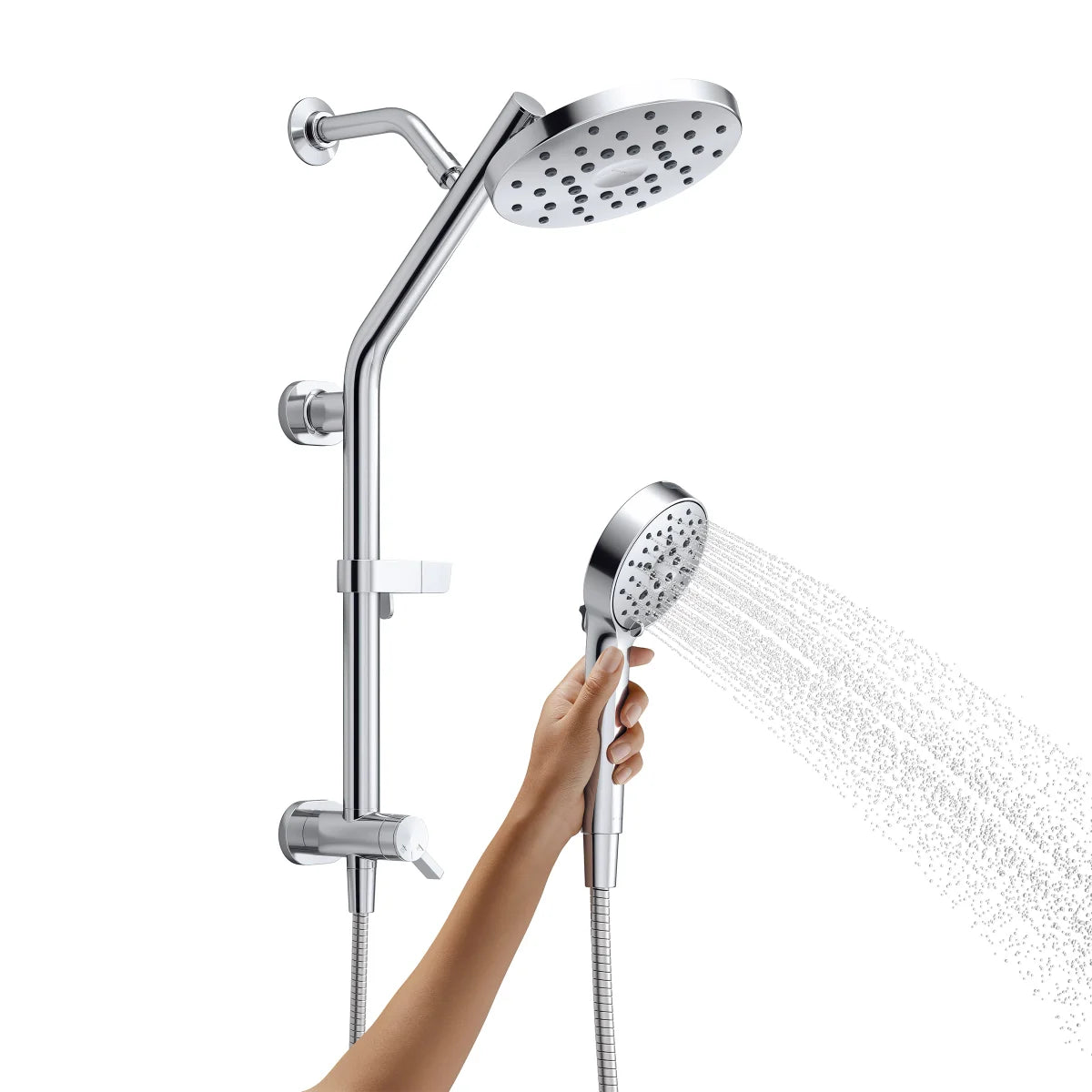 xKOHLER - Colonne de Douche Multifonction 3-en-1 Hydrorail *Boite Ouverte*--in-multifunction-shower-colum-kit-trousse-costco-1908718-5