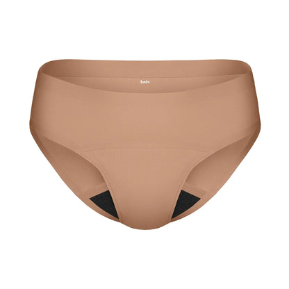 KNIX - Paquet de 3 Culottes Menstruelles-Réutilisables-3-Pack-Super-Leakproof-Reusable-Period-Underwear-Noir-Beige-Orange-Black-3919433-1935006