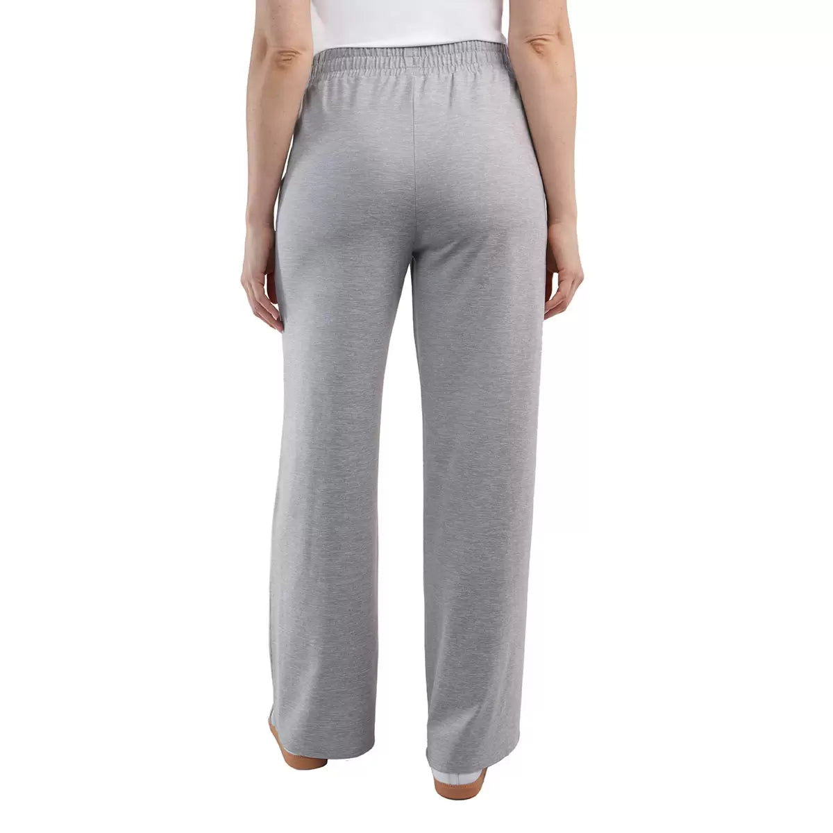KIRKLAND SIGNATURE - Pantalon Léger Nervuré pour Femme-WOMEN'S-PINTUCK-LOUNGE-PANT-COSTCO-1711741-GRIS-GREY-3