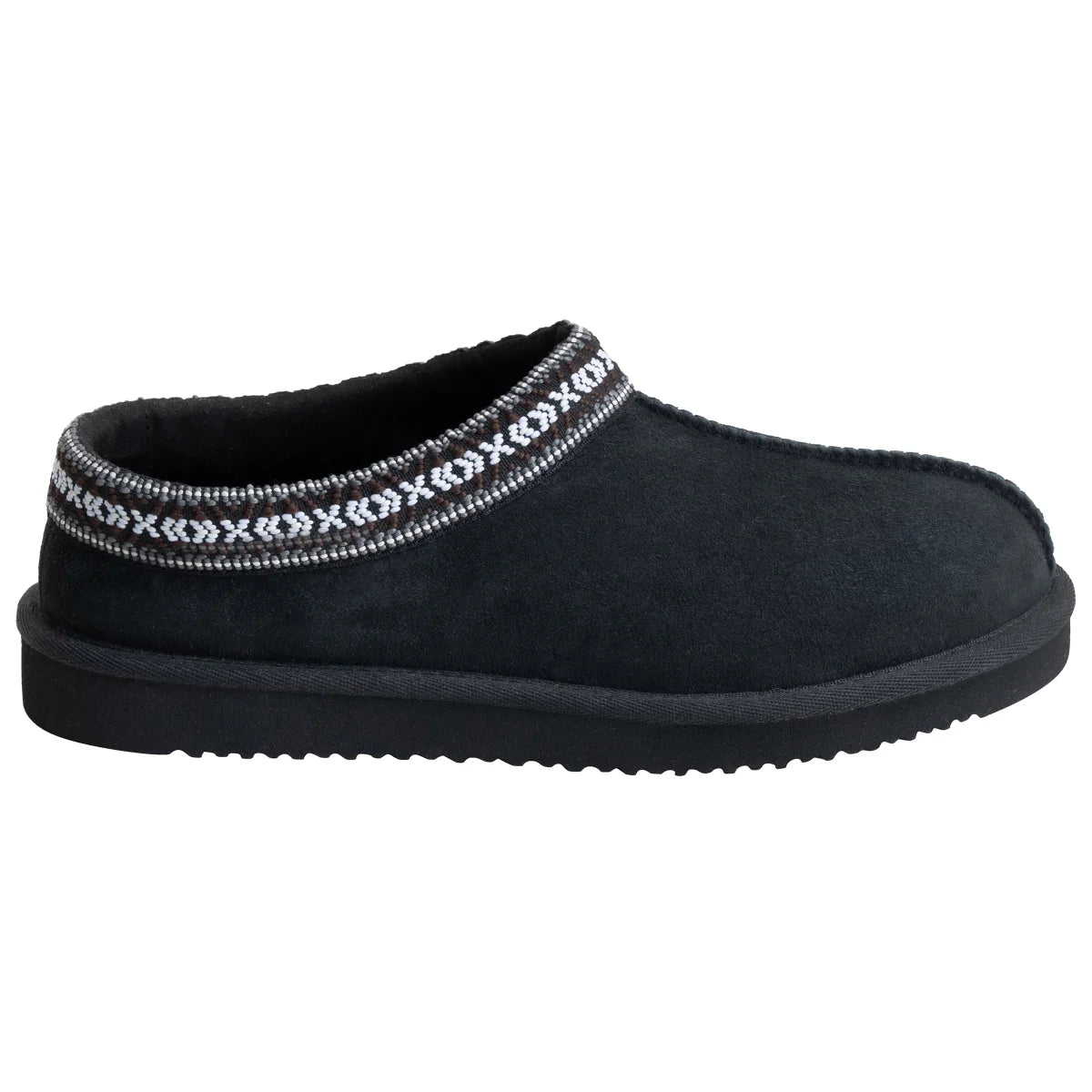 KIRKLAND SIGNATURE - Pantoufles Unisexes en Peau de Mouton-black-noir-costco-7771737-2