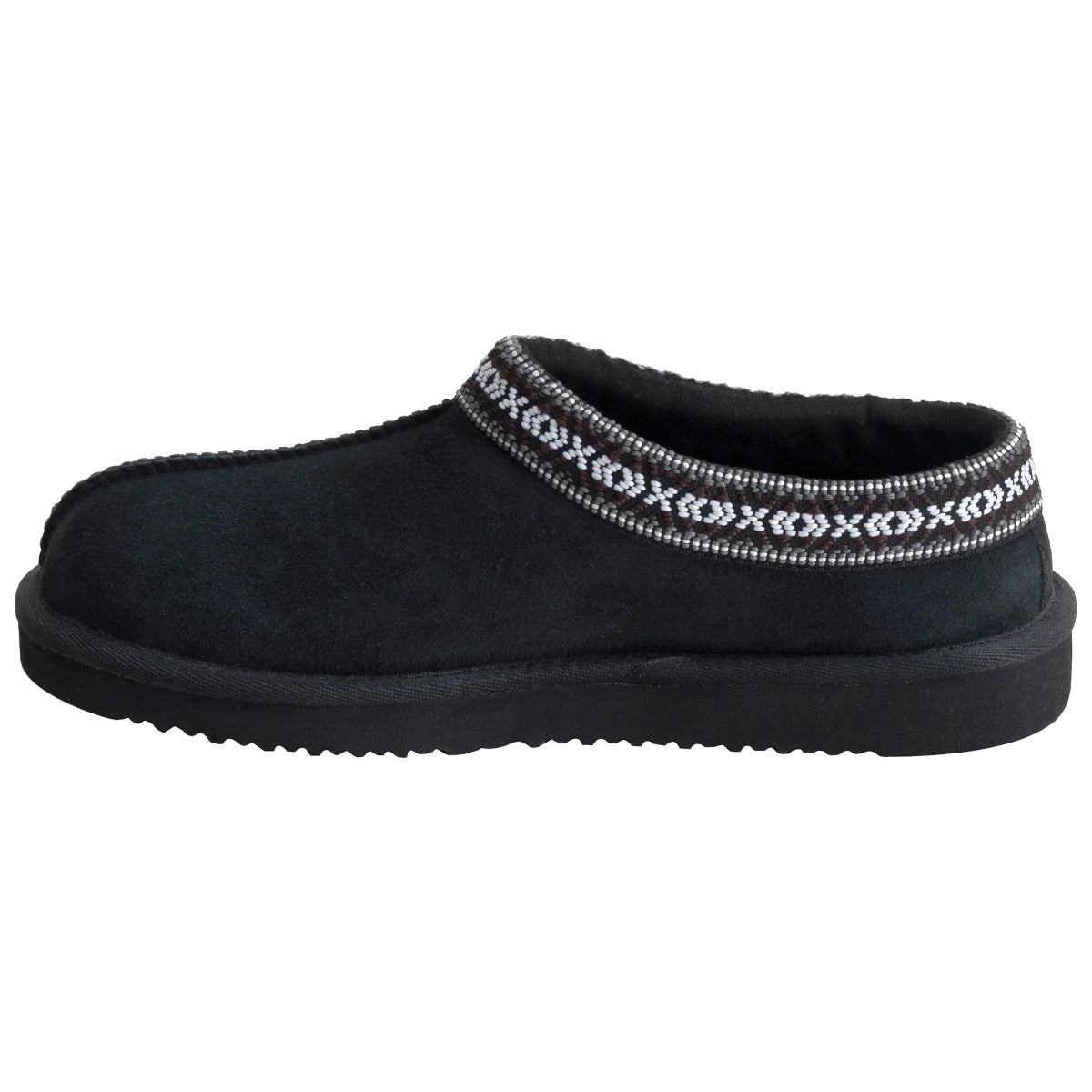 KIRKLAND SIGNATURE - Pantoufles Unisexes en Peau de Mouton-black-noir-costco-7771737-3