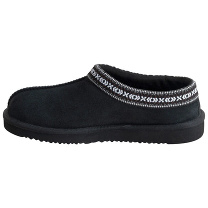 KIRKLAND SIGNATURE - Pantoufles Unisexes en Peau de Mouton-black-noir-costco-7771737-3