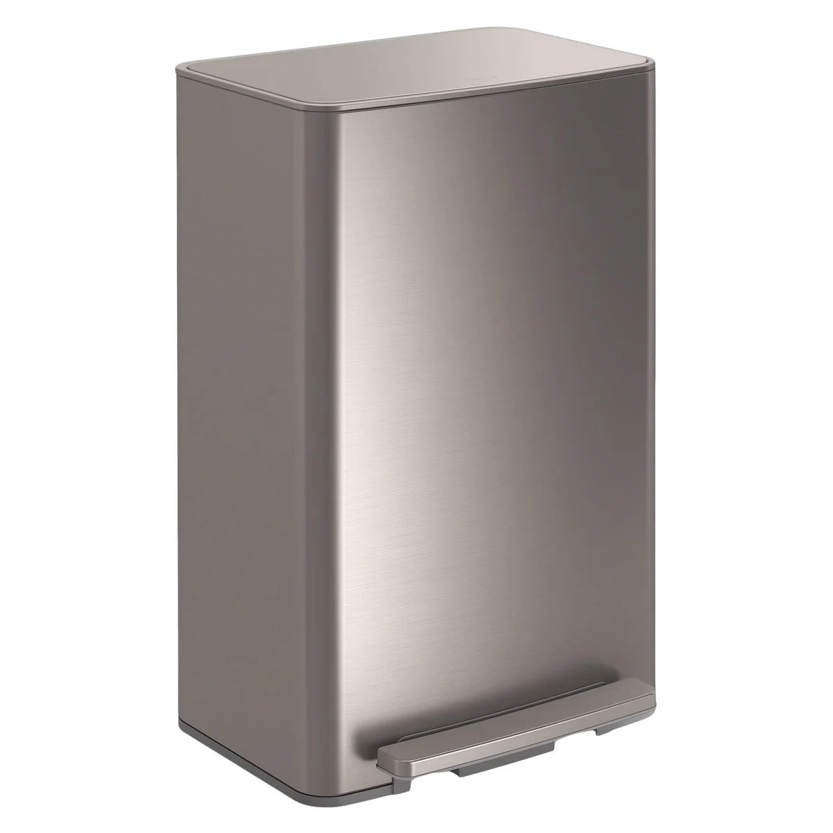 KOHLER - Poubelle en Acier Inoxydable avec Pédale de 47 L-stainlesssteel-step-trash-can-costco-1806294