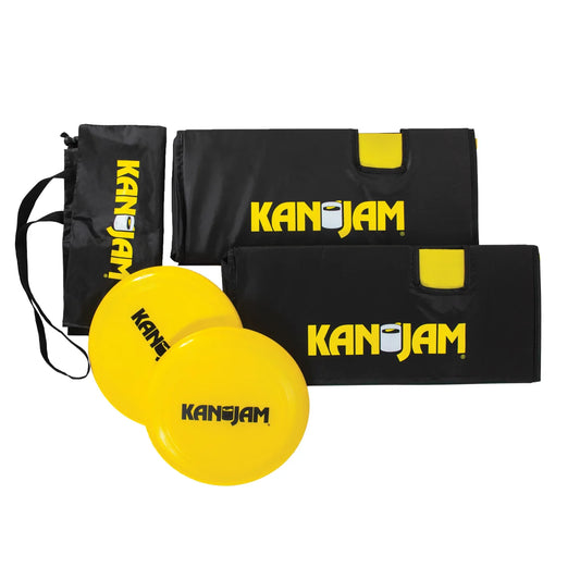 KAN JAM - Jeu de Disque Format Voyage-travel-disc-game-black-yellow-jaune-noir-costco-1777162-2