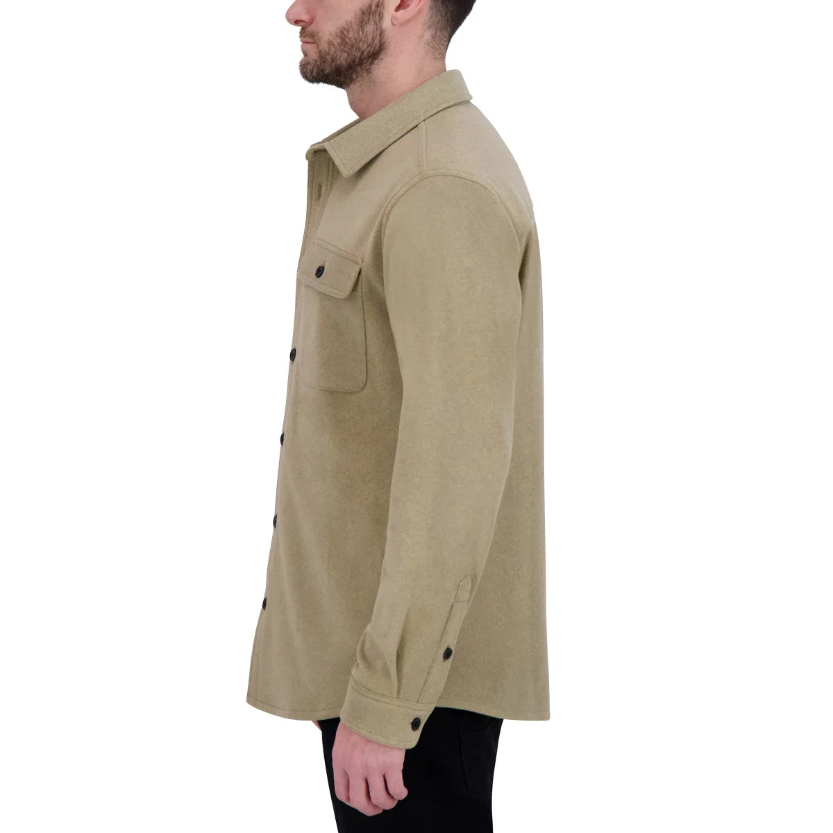 KIRKLAND SIGNATURE - Veste Chemise pour Homme-Mens-Shirt-Jacket-7771577-  1917485-Beige