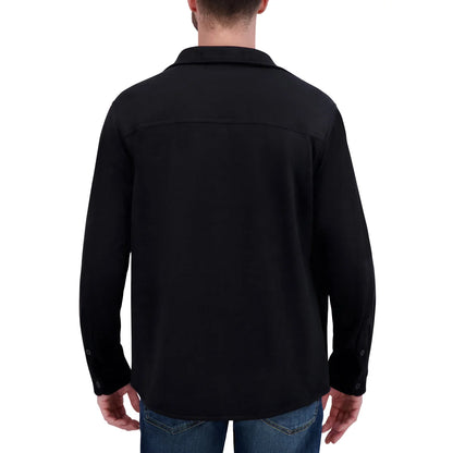 KIRKLAND SIGNATURE - Veste Chemise pour Homme-Mens-Shirt-Jacket-7771577-  1917482-Noir-Black
