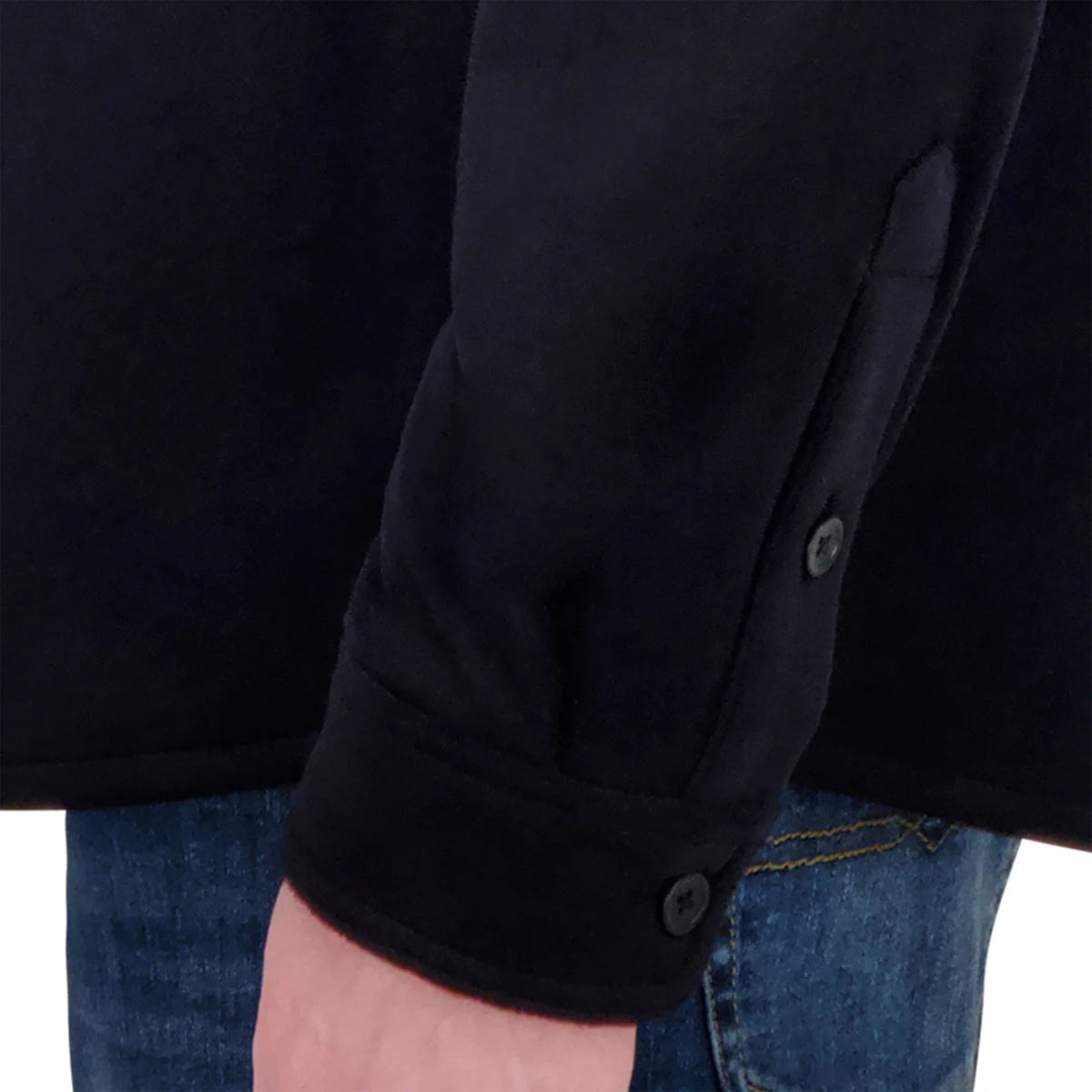 KIRKLAND SIGNATURE - Veste Chemise pour Homme-Mens-Shirt-Jacket-7771577-  1917482-Noir-Black