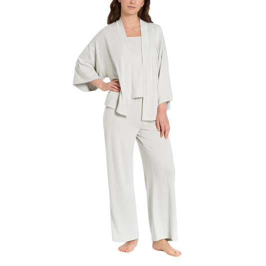 LEMON - Ensemble de Nuit 3 Pièces pour Femme-piece-sleep-set-costco-1925530-gris-grey-2
