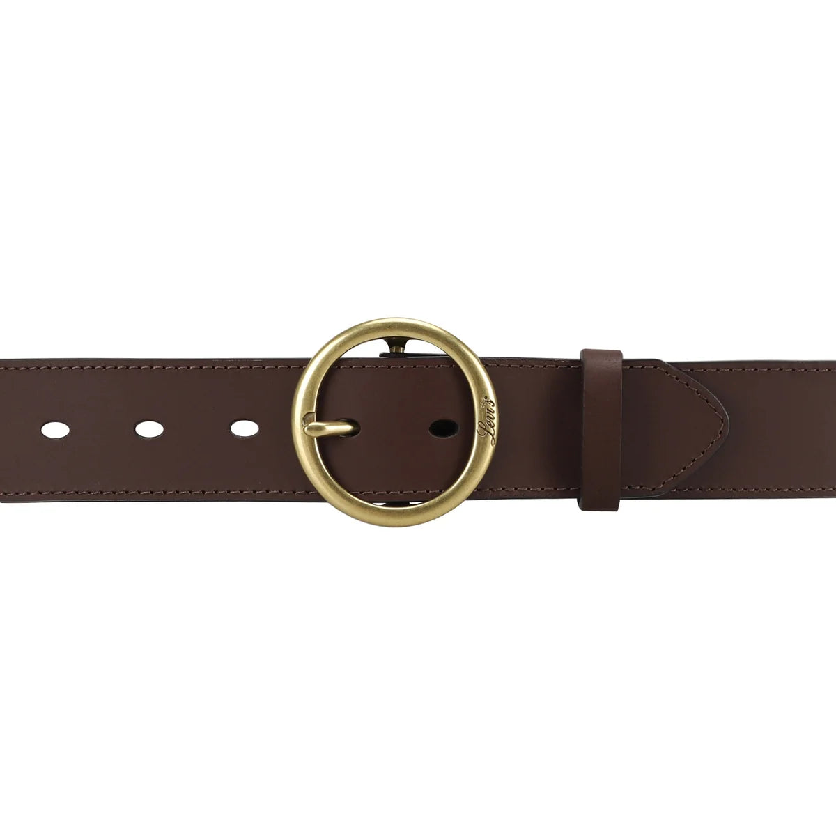 LEVI'S - Ceinture en cuir pour Femme-Womens-Leather-Belt-Brun-Brown-1955336-1974935