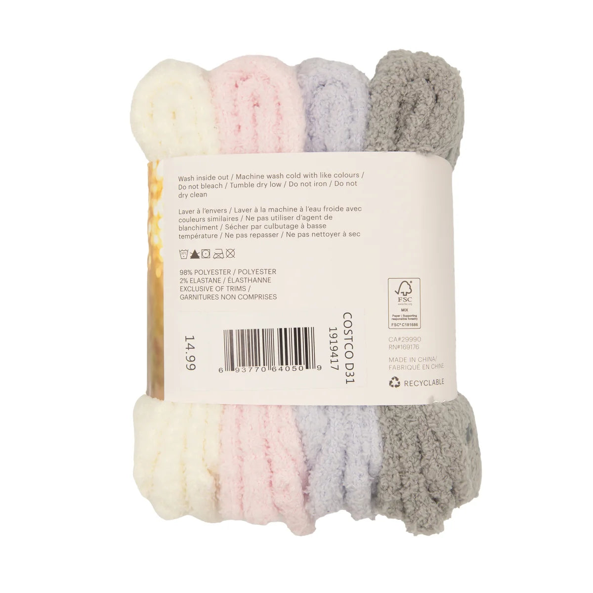 LAZYPANTS - Paquet de 4 Paires de Chaussettes Antidérapantes Pour Femme-Womens-4-Pack-Non-Slip-Socks-Pastel-Rose-Pink-1919417-1953157