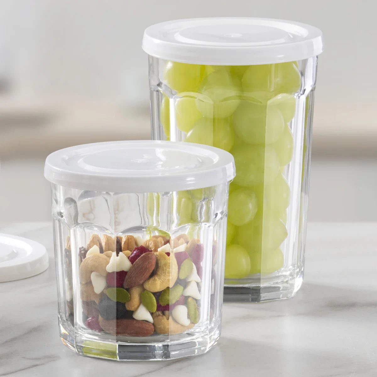 LIBBEY - Ensemble de 8 Verres avec Couvercles Atria-glassware-set-costco-1873641-set-pack-3