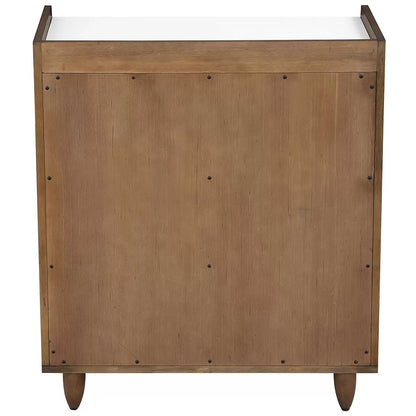 LOXLEY ROWE - Andrea Bar Cabinet with Storage *As Is*