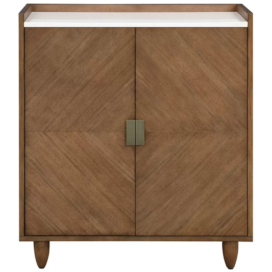 LOXLEY ROWE - Andrea Bar Cabinet with Storage *As Is*