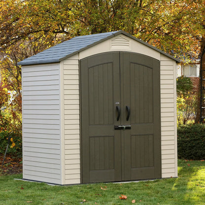 LIFETIME - Remise de Rangement Extérieur de 7 x 4,5 pi-outdoor-storage-shed-costco-2768226