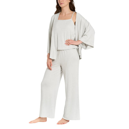 LEMON - Ensemble de Nuit 3 Pièces pour Femme-piece-sleep-set-costco-1925530-gris-grey