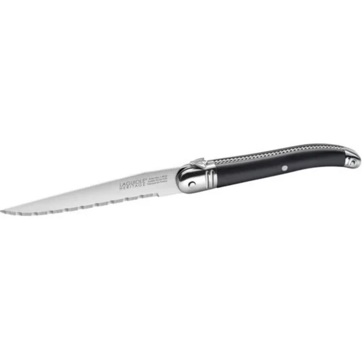 LAGUIOLE HERITAGE - Ensemble de 8 couteaux de table en acier inoxydable | LAGUIOLE HERITAGE - Set of 8 Stainless Steel Table Knives