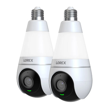 LOREX - Ensemble de 2 Caméras Intelligentes Wi-Fi 2K avec Ampoule DEL-smart-lightbulb-camera-costco-1873088-2