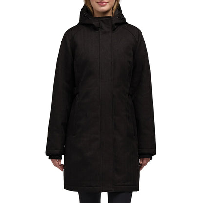 STORMPACK SUNICE - Manteau-trois-quart-pour Femme-Womens-Three-Quarters Length-Coat-Noir-Black-2228802-1950761