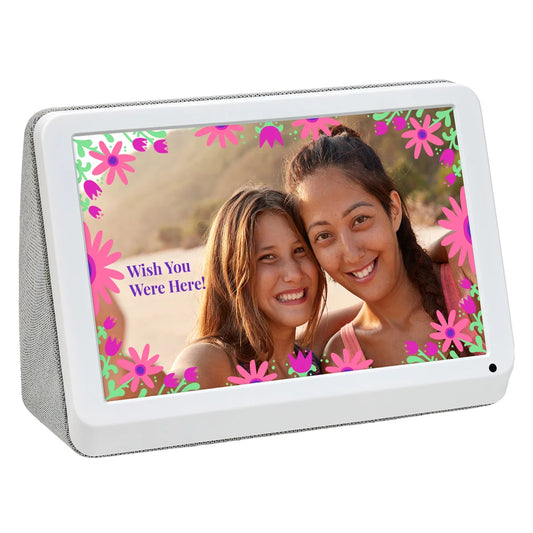 MYLUMA - Cadre Photo Numérique LED Wi-Fi de 7 po PhotoShare *Boite Ouverte*-7 in. LED Wi-Fi Digital Frame-costco-1944579