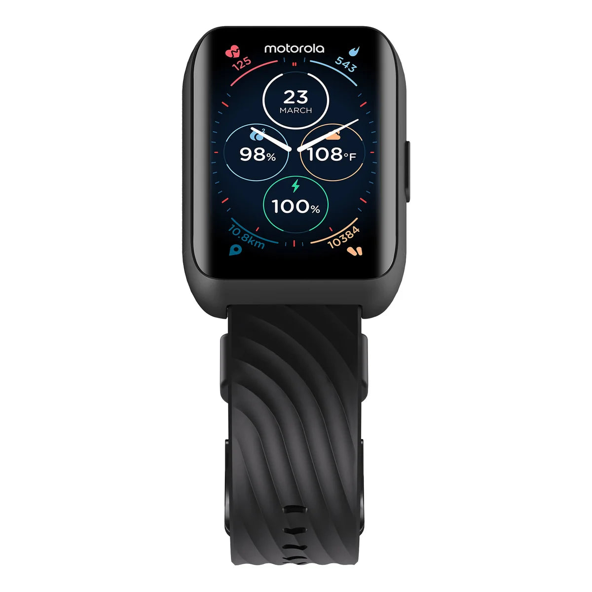 MOTOROLA - Montre Intelligente Moto Watch 40-smart-watch-costco01813077-noir-black-2