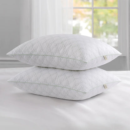 MARTHA STEWART - Paquet de 2 Oreillers en Courtepointe Trellis Fleuri-pack-pillow-quilted-bloom-costco-1943697-2