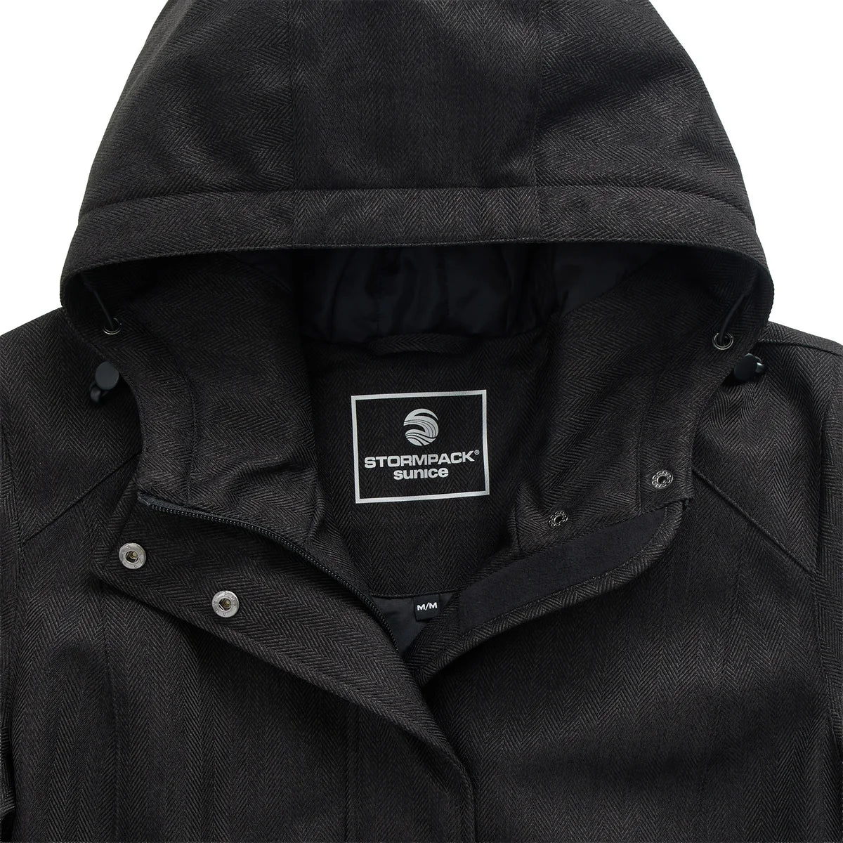 STORMPACK SUNICE - Manteau-trois-quart-pour Femme-Womens-Three-Quarters Length-Coat-Noir-Black-2228802-1950761