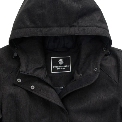 STORMPACK SUNICE - Manteau-trois-quart-pour Femme-Womens-Three-Quarters Length-Coat-Noir-Black-2228802-1950761