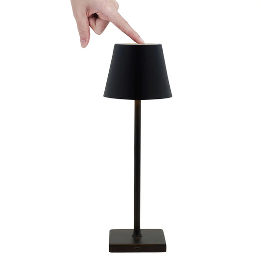 MIKASA - Ensemble de 2 Lampes à Del Rechargeables à Contrôle Tactile-pack-touch-control-rechargeable-led-lamps-costco-1835518-noir-black-2