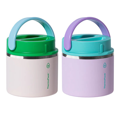 THERMOFLASK - Paquet de 2 Bocaux Isotherme pour Aliments de 591 ml-insulated-food-jars-costco-pack-1759351-orange-purple-violet