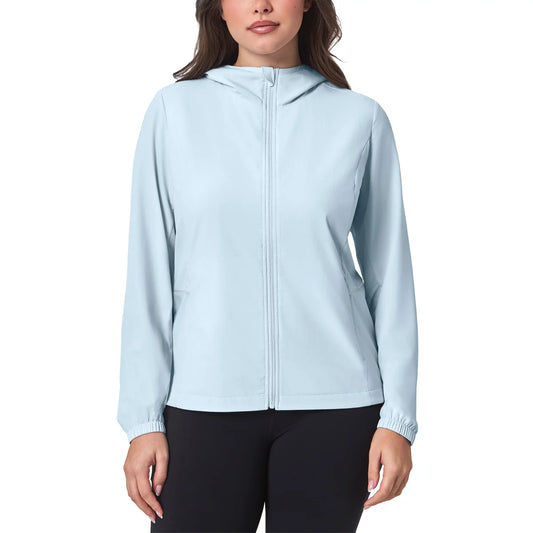 MONDETTA - Veste Active Légère pour Femme-women's-lightweight-active-jacket-costco-1870460-bleu-blue