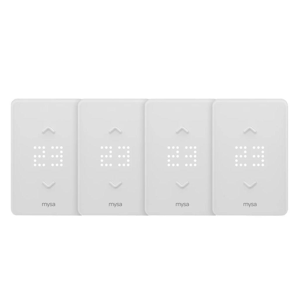 MYSA - Paquet de 4 Thermostats Intelligents pour Plinthes Chauffantes Électriques-pack-smart-thermostat-electric-baseboard-heaters-costco-1806837