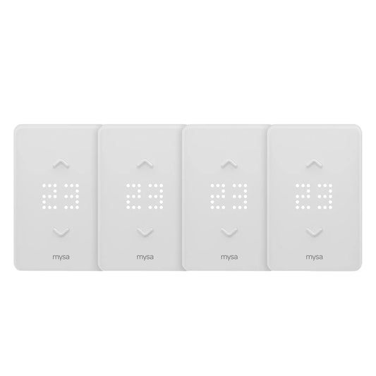 MYSA - Paquet de 4 Thermostats Intelligents pour Plinthes Chauffantes Électriques-pack-smart-thermostat-electric-baseboard-heaters-costco-1806837