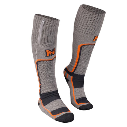 MOBILE WARMING BY FIELDSHEER - Chaussettes Chauffantes en Laine de Mérino-merino-wool-heated-socks-1654562