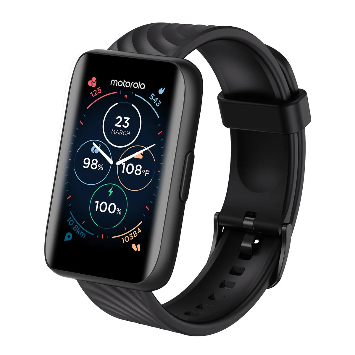 MOTOROLA - Montre Intelligente Moto Watch 40-smart-watch-costco01813077-noir-black