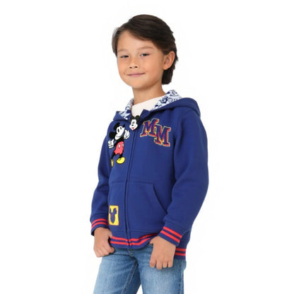 DISNEY MICKEY MOUSE - Veste à Capuche Sous Licence pour Enfant-Kids-Full-Zip-Hoodie-Bleu-Blue-5551414-1943260