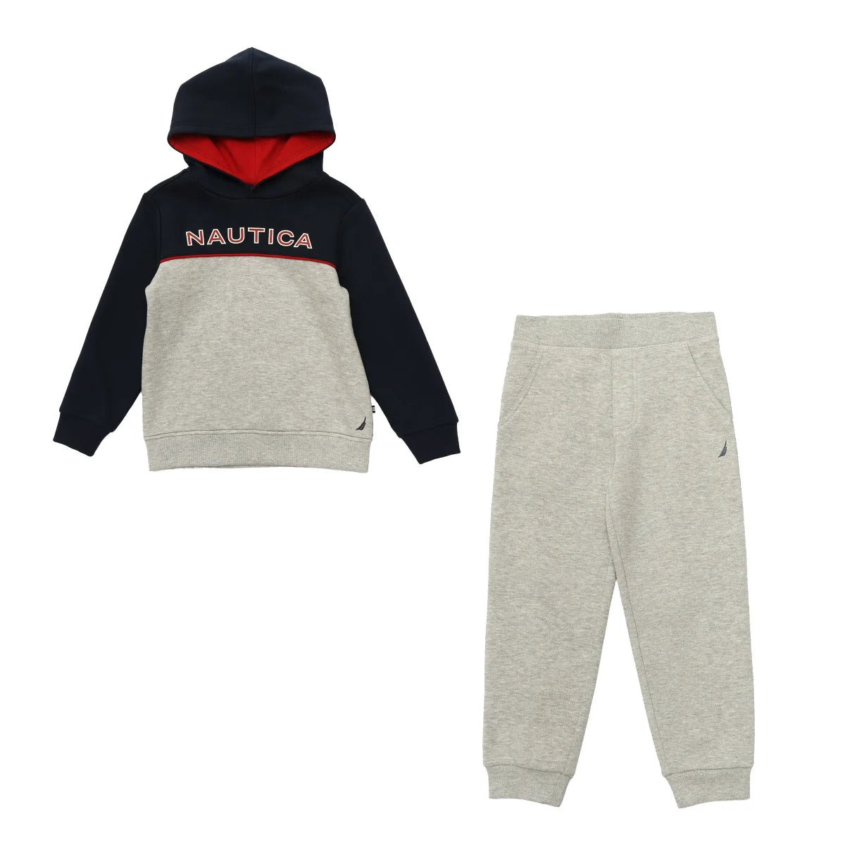 NAUTICA - Ensemble 2 Pièces pour Garçon-Boys-2-Piece-Set-Bleu-Gris-Blue-Grey-1335500-1920304