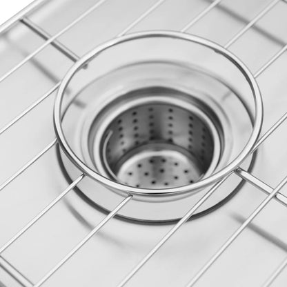 ARTIKA - Ensemble d'Évier à Cuve Simple en Acier Inoxydable avec Robinet et Accessoires NeoFlow-stainless-steel-single-bowl-sink-and-faucet-kit-work-centre-centre-de-travail-cuisine-kitchen-costco-1960832-5