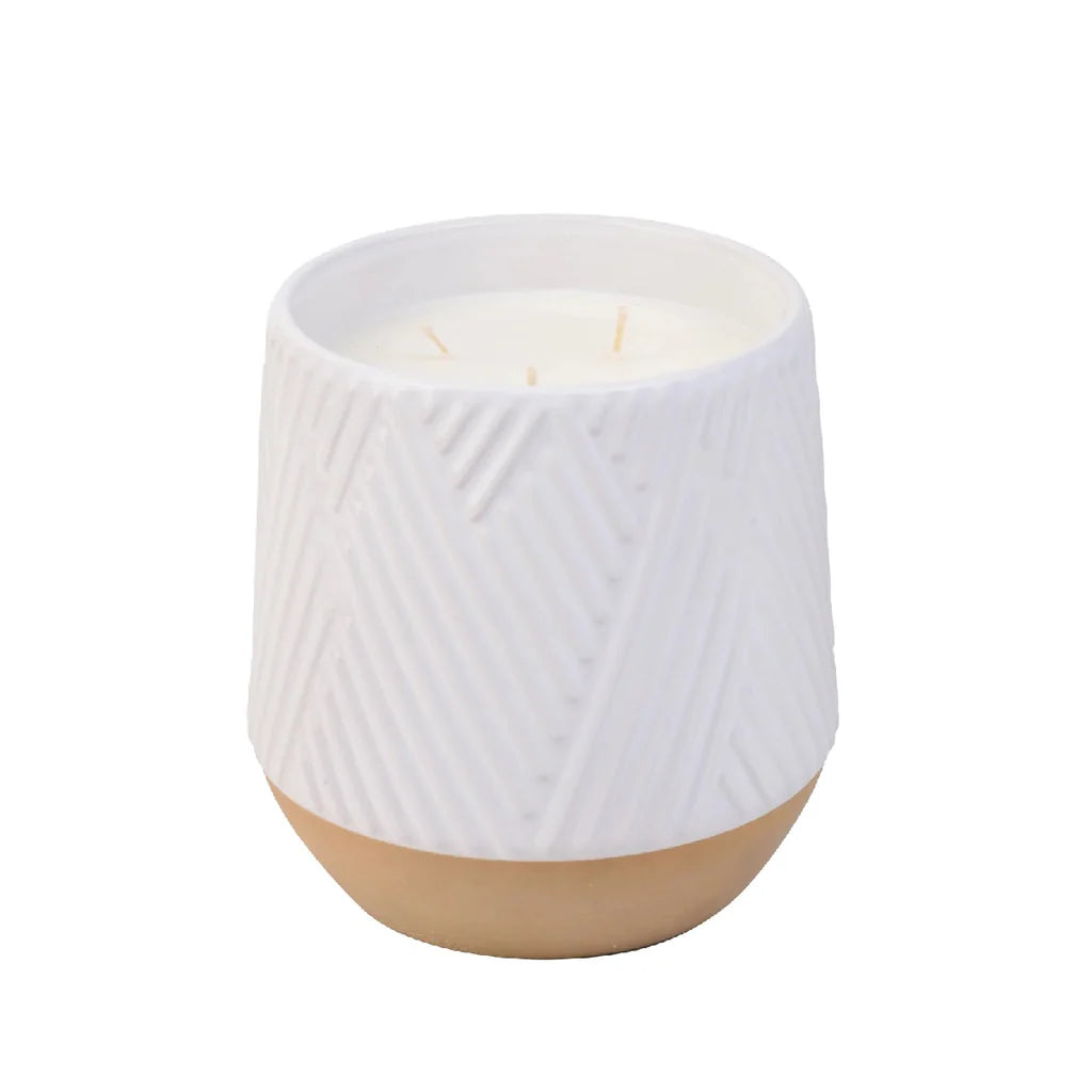 NATURE'S MARK SIGNATURE - Bougie de Cire Parfumée de 1.5 kg (53 oz) au Bois de Santal-sandalwood-scented-wx-candle